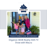 organize reality kids tv show with Maura