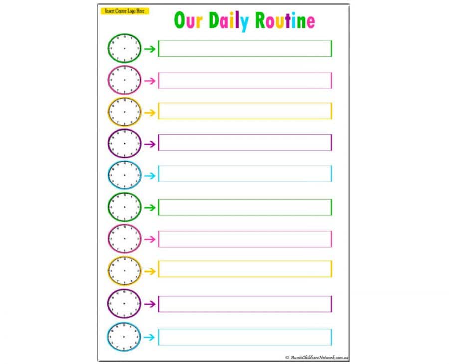 Daily Routine Charts