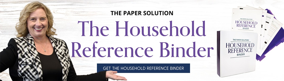 The Household Reference Binder