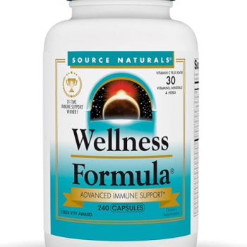 Source Naturals Wellness Formula Bio-Aligned Vitamins & Herbal Defense Advanced Immune Support
